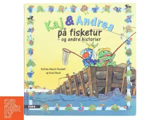 'Kaj & Andrea på fisketur - og andre historier' (bog) fra Carlsen