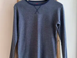 H&M Basic bluse, stribet, str. 158-164