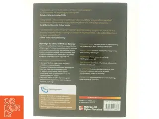 Psychology af Michael W. Passer, Andy Bremner, Ronald E. Smith, Nigel Holt, Michael Vliek, Ed Sutherland (Bog)