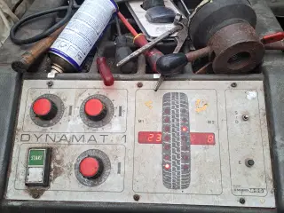 Manual Dynamat 1afbalancering apparat 