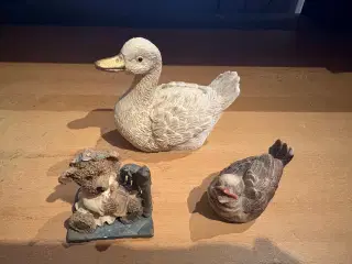 And, spurv og bamse.