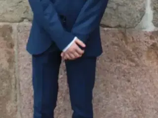Lækker blå jakkesæt evt til konfirmation