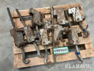 Låse til tvillingehjul Schaad 8 styk