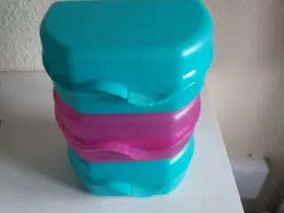 Tupperware piccolo madkasse 3 stk