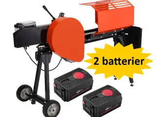 Brændekløver - batteridrevet