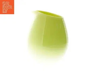 Grøn mælke/flødekande fra royal copenhagen(str. 10 cm)