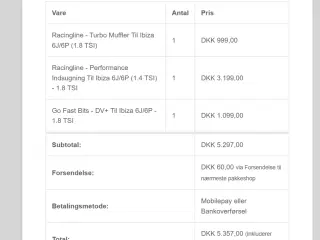 Tun dele til 1.8 TFI EA888 Gen3