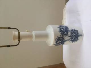 Kgl. Lampe m. Tidselmotiv