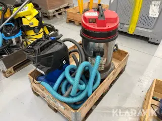 Industri støvsuger Nilfisk + portotecnica - 2 enheder