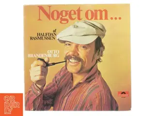 Otto Brandenburg &#39;Noget om&#39; Halfdan Rasmussen fra Polydor (str. 31 x 31 cm)