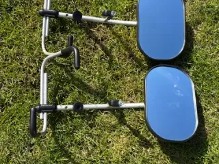 Brunsgaard campingspejle i alu/sort