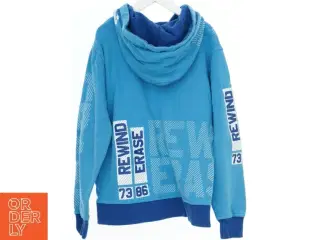 Blå Hættetrøje med Lynlås fra H&M (str. 146)