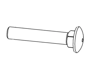 BuzzRack Carriage bolt M12x70mm