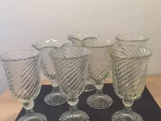 Dekorationsglas  7 stykker