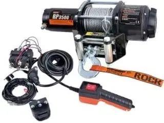 Rock rp3500 el-trailerspil 12 vdc 3,1hk (2,3kw) 1589 kg