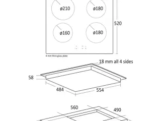 Scandomestic Induktionskogeplade Slider