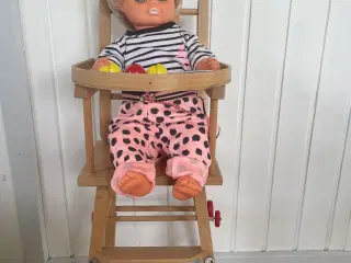 Retro Højstol -dukke Pris 100kr