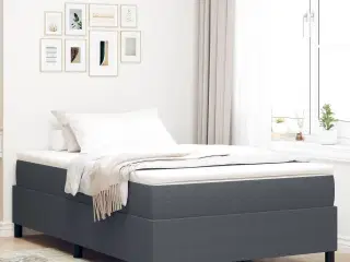 Kontinentalseng Mørkegrå 120 x 200 cm Corduroy stof