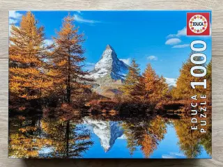 Matterhorn Mountain in Autumn 1000 brikker