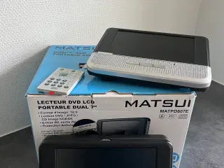DVD og 2 skærne