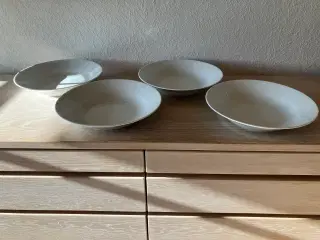 Pastatallerkner - 4 stk. - 30 cm.