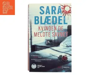 Kvinden de meldte savnet af Sara Blædel (Bog)