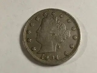 Five Cents 1904 USA