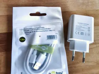 Huawei Super Charge+ nyt USB C kabel