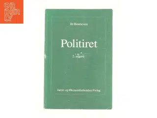 Politiret af Ib Henricson (Bog)