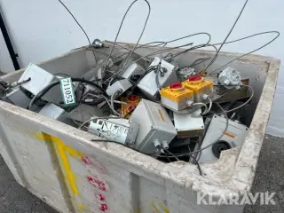 Blandet lot med Elektriske styrebokse og kontrolenheder