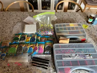 Hama midi perler både ny og brugt