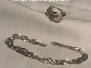 Pæne sølv smykker