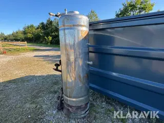 Rustfri tank