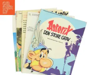 4 stk Asterix: Den store grav af René Goscinny (Bog)