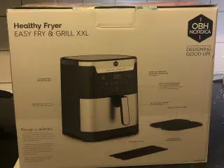 HELT NY og UÅBNET OBH Nordica Easy Fry & Grill XXL