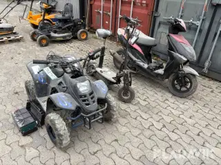 ATV, scooter og el løbehjul - 3 styk