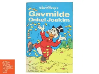 Walt Disney&#39;s Gavmilde Onkel Joakim tegneseriebog fra Walt Disney