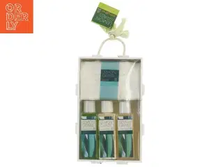 Lemon Grass badegave sæt fra Amélie (str. 23x14 cm)