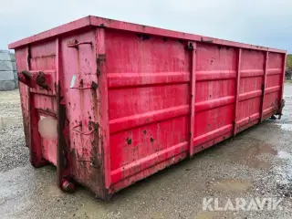 Container 6 m med 1,7 m sider