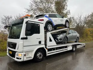 MAN TGL 8.190 autotransport dobbeltlad. Velholdt