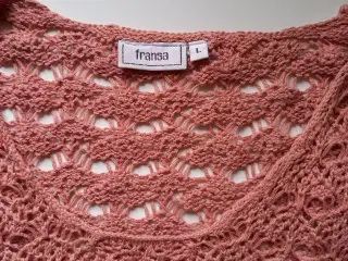 Damesweater i rosa str. L