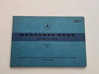 Mercedes Katalog  OM 352motor  