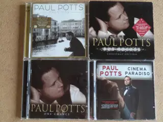 .PAUL POTTS  CDer sælges stykvis                  