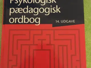 Psykologisk pædagogisk ordbog