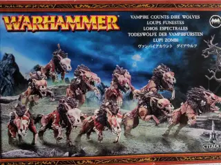Vampire Counts Dire Wolves & Skaven plague monks