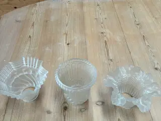 Lampeskærme af glas