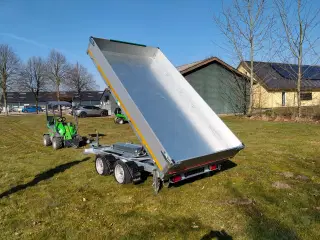 EDUARD trailer 3518-3500.63 EL tip m/Ramper og støtteben