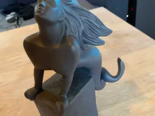 Capricorn-, Royal Copenhagen, stenbukken, figur i 