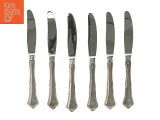 Sæt med 6 smørknive (str. 6 stk 21,5 cm)