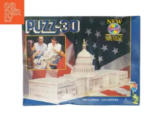 3D puslespil af The US Capitol bygningen